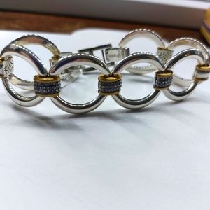 Brighton Meridian gold and silver tone bracelet
